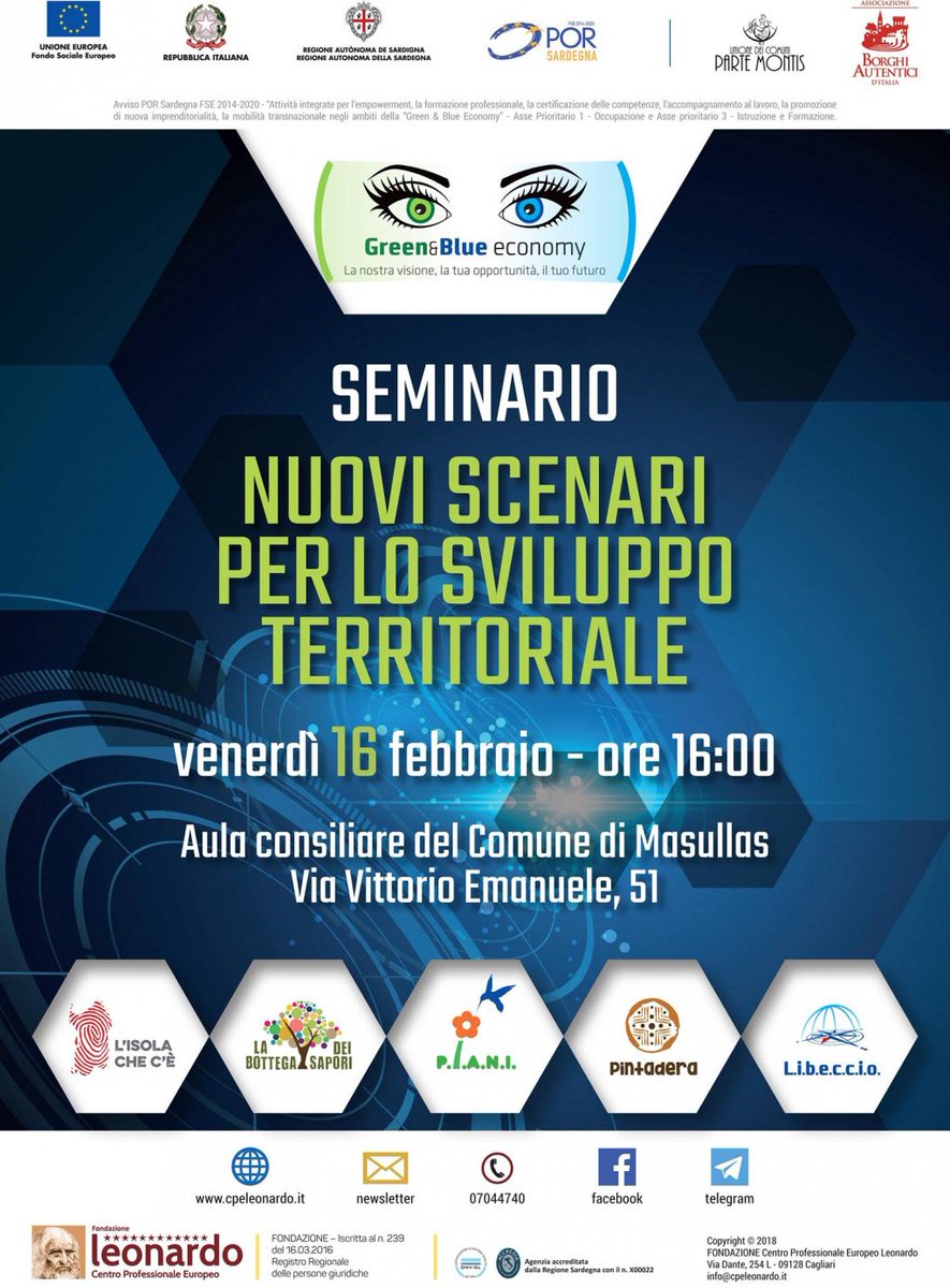 comospitali's tweet photo. Incontro sugli scenari dello sviluppo territoriale nella #ComunitàOspitale di #Masullas, venerdì 16 febbraio.

#masullasospitale #borghiautenticiditalia #giovani #lavoro #greeneconomy #blueeconomy #Sardegna @sardegnabai https://t.co/KJzITfwmm4