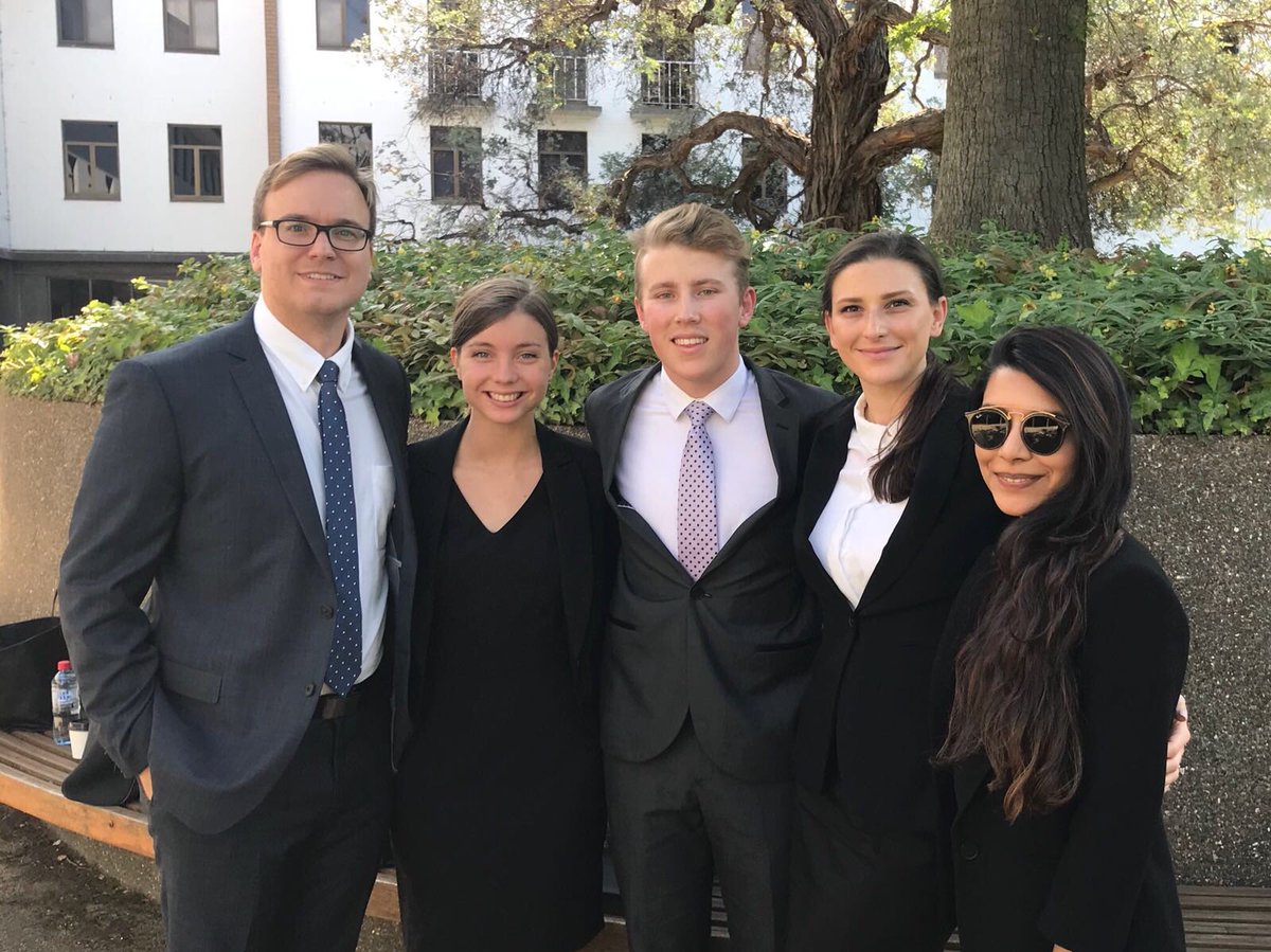The <a href="/BondUniversity/">Bond University</a> team is through to the Australian quarter finals of the Jessup International Law Moot