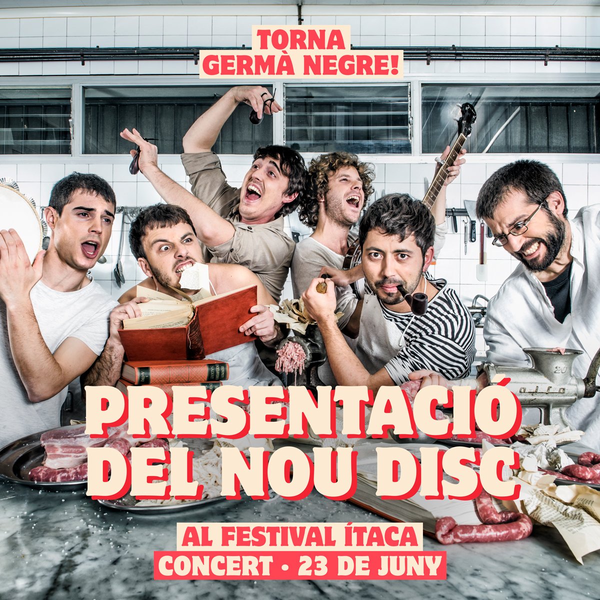 Ja us podem anunciar que presentarem NOU DISC al <a href="/ITACACULTURA/">Festival ÍTACA</a> el 23 de juny. Quines ganes!!
itacacultura.cat
#noudiscGN #estrenemdisc #festivalitaca