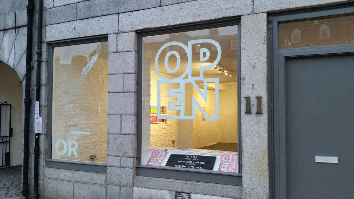 peacock_theworm's tweet photo. The W OR M will be open late, until 7pm today, for anyone who is in town and would like to visit the #jackdavidson: #showandtell exhibition currently on show as part of #wormopen #seeninthedeen #creativitymatters #aberdeen #theworm #peacockvisualarts #naokomabon #wagon #painting https://t.co/OuGZCFaMMi