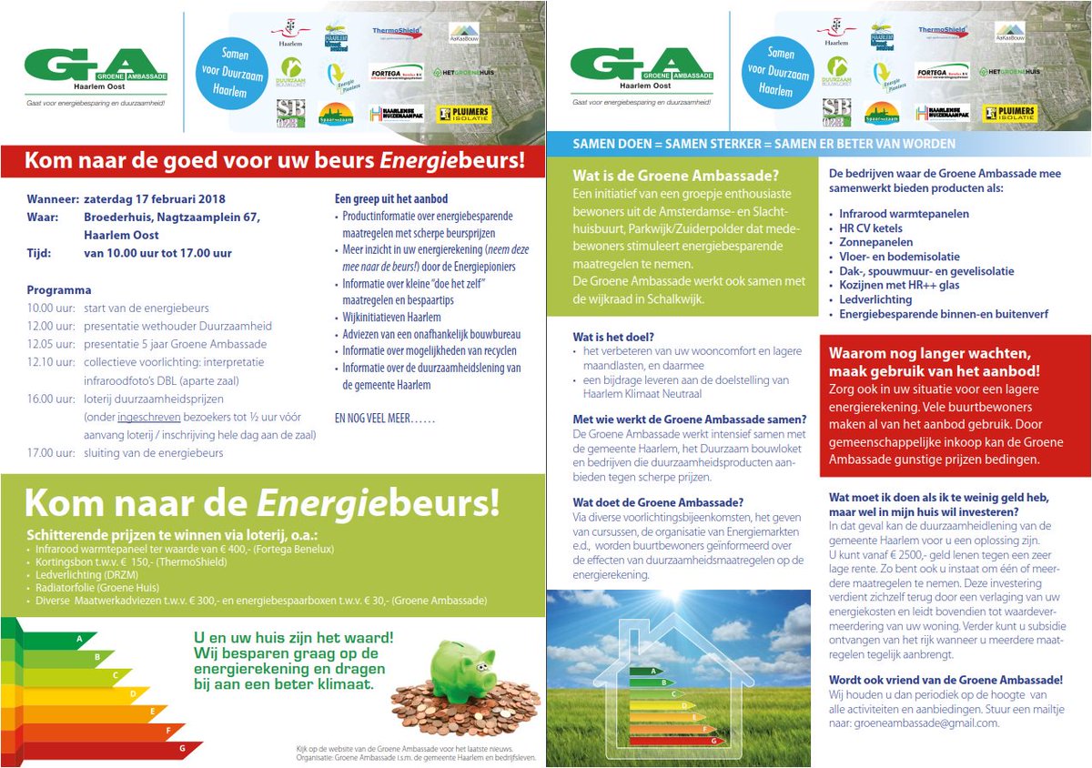 degroenemug's tweet photo. Kom 17 februari ook naar de EnergieBeurs in @gemeentehaarlem-Oost! https://t.co/148DupQMP1
