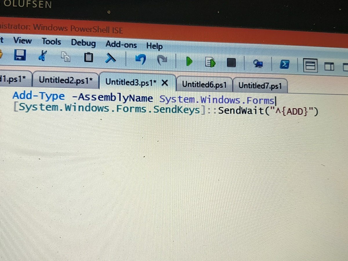 ChendrayanV's tweet image. #PowerShellTip to zoom in ISE or VS Code by sendkeys class and sendwaitmethod()
^ is 'CTRL' and {ADD} is '+'
Zoom by 5% 😉