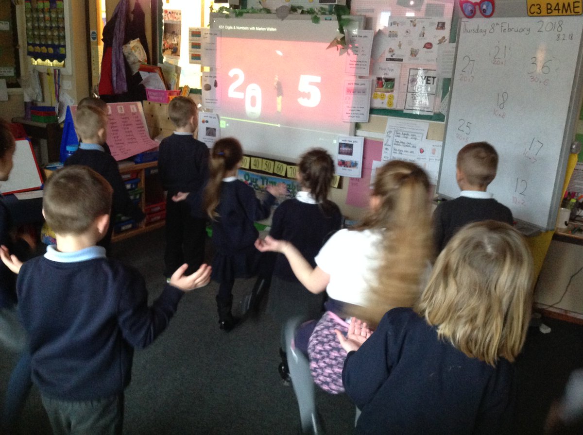 Year 1 simply loves @BBCsport #supermovers! This week we're learning all about #placevalue with #MarlonWallen #havingfun #activemaths