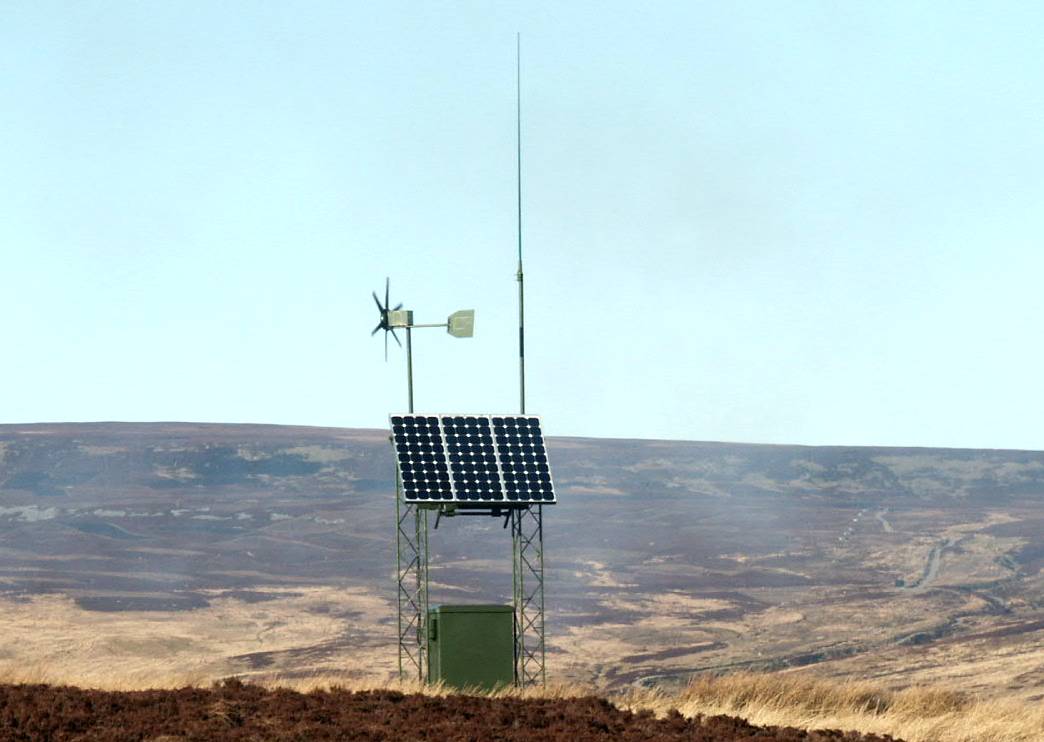 Zycomm's tweet photo. We can provide Solar and Wind powered repeaters that are great for game keeping and #shootingevents where no mains power is available to supply/amplify good #coverage! Another feature that we will be showcasing at this years #BristishShootingShow 2018! @BritishShooting. https://t.co/EGawgQpy2K