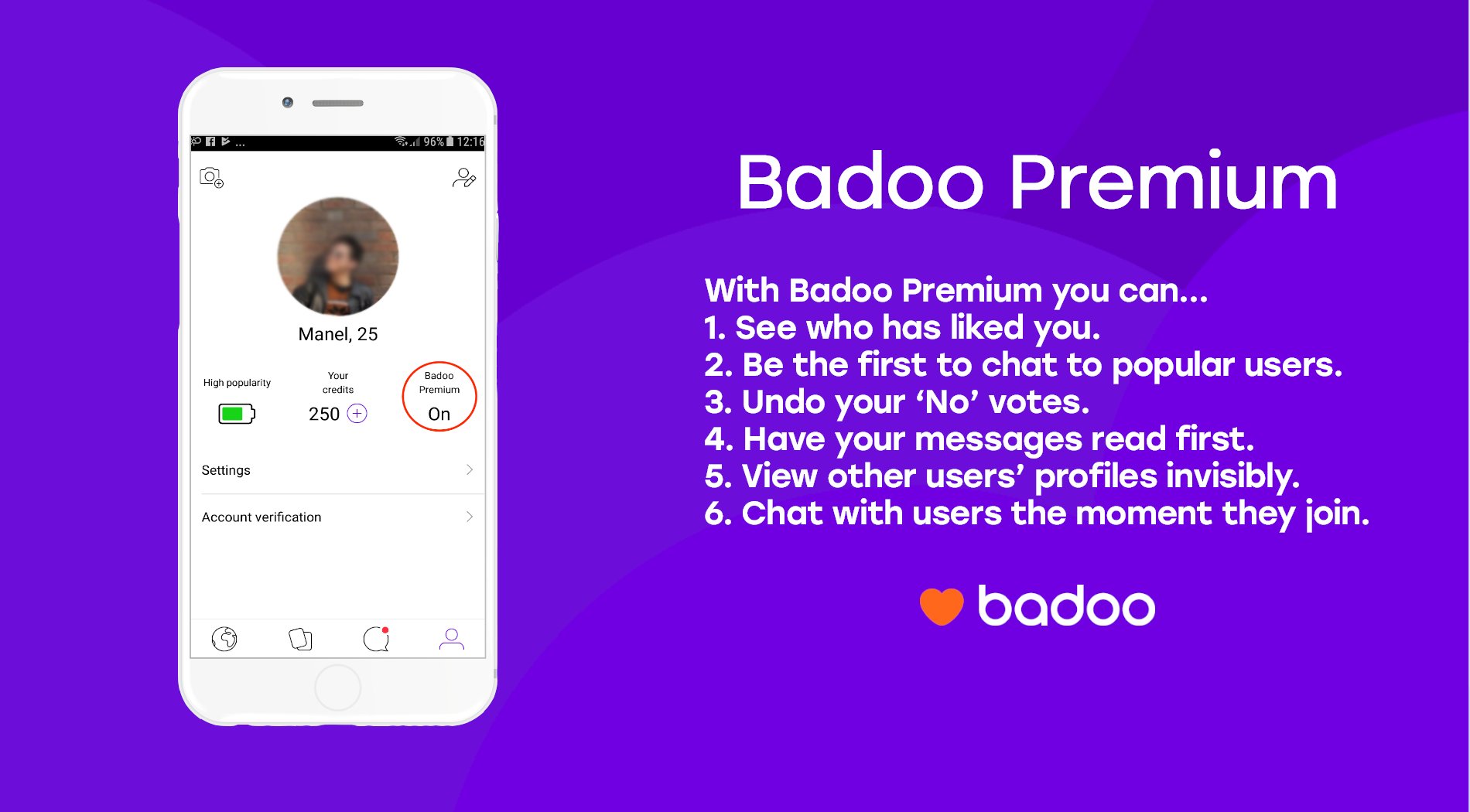 How to see who liked you on badoo