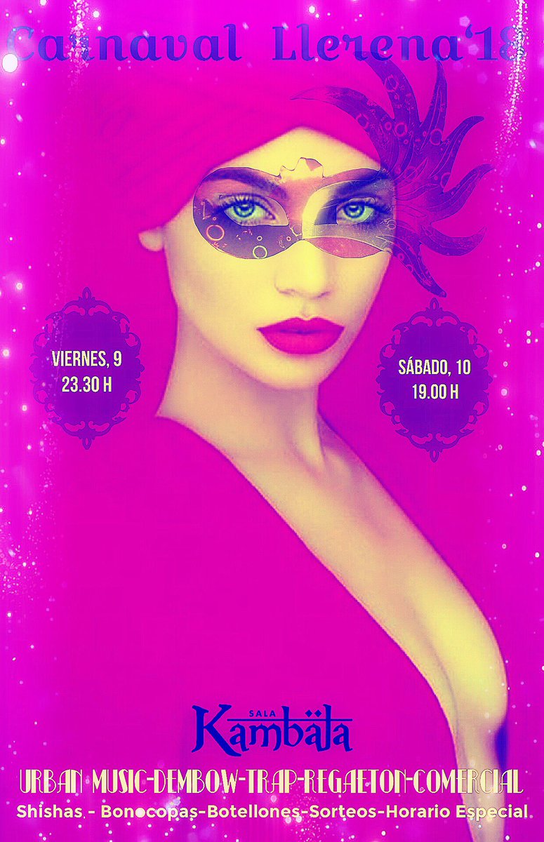 RGallinerO's tweet photo. Vuelve el #pink #salakambäla #carnaval2018 el mejor ambiente de la zona #llerena las mejores #ofertas y las mejores #fiestas #almanocturna https://t.co/TwGj1wFv6m