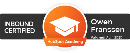 mediariseme's tweet photo. I just got my Inbound Certification from @HubSpotAcademy #digitalmarketer #socialmediamarketing #SME #lovekillarney https://t.co/0gOedcvmbF