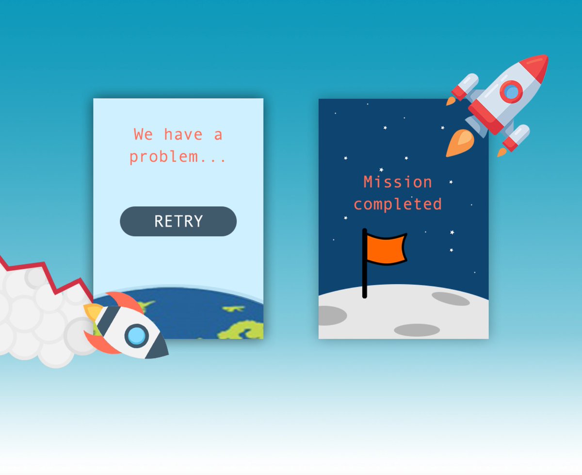 Raffaele Di Meo (@raff_dimi) on Twitter photo I am going to space to create some great flash messages for #dailyui011 #dailyui You can find more info and references on my website buff.ly/2FMjpO6
.
.
.
.
#ux #ui #uidesign #uxdesign I am going to space to create some great flash messages for #dailyui011 #dailyui You can find more info and references on my website buff.ly/2FMjpO6
.
.
.
.
#ux #ui #uidesign #uxdesign