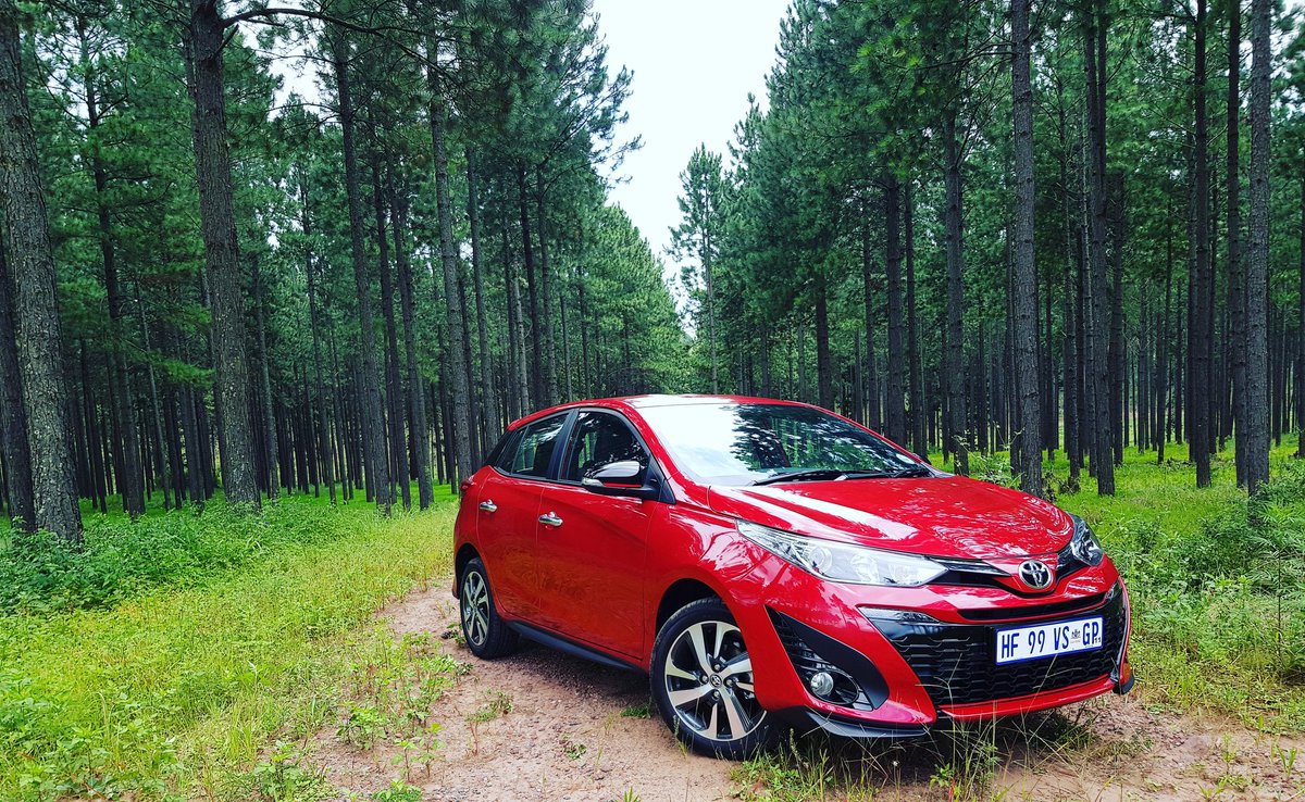 New Yaris on launch. CVT &amp; manual gearbox. Spacious for days and more sculpted and masculine. <a href="/ToyotaSA/">@ToyotaSA</a> #ownit #rideanddrive