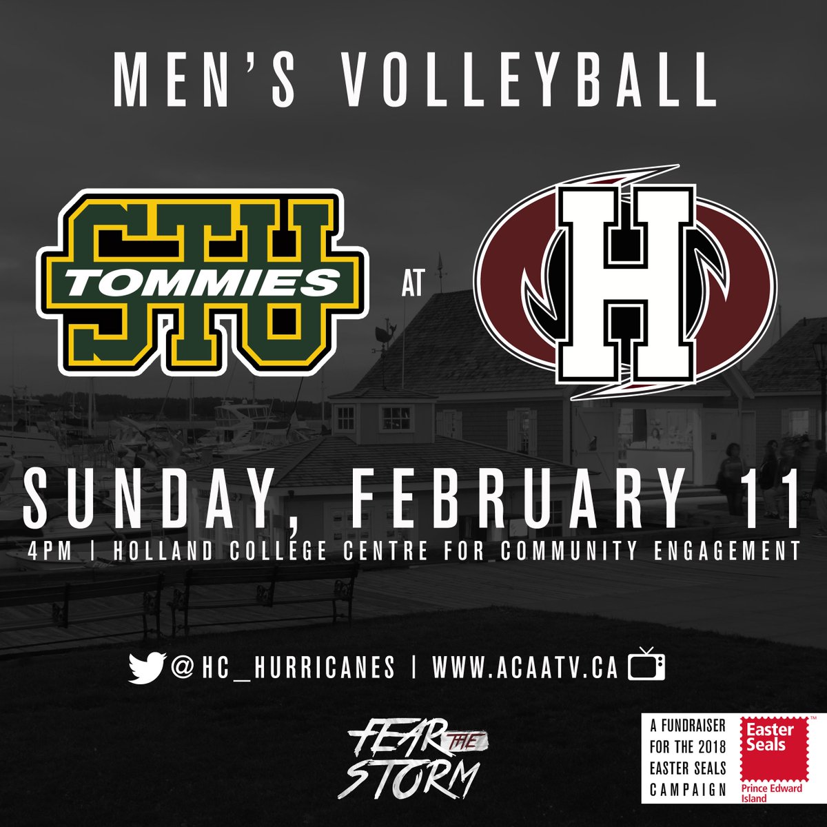 What Hurricanes home games are you checking out this weekend....

<a href="/CanesWBball/">Holland Hurricanes W Basketball🏀</a>, <a href="/CanesMBball/">Holland Hurricanes M Basketball🏀</a>, <a href="/caneswvball/">Holland Hurricanes W Volleyball🏐</a> and/or <a href="/canesmvball/">Holland Hurricanes M Volleyball🏐</a>??

This weekend is also acting as a fundraiser for <a href="/EasterSealsPEI/">Easter Seals PEI</a> so be sure to get out and support a great cause!