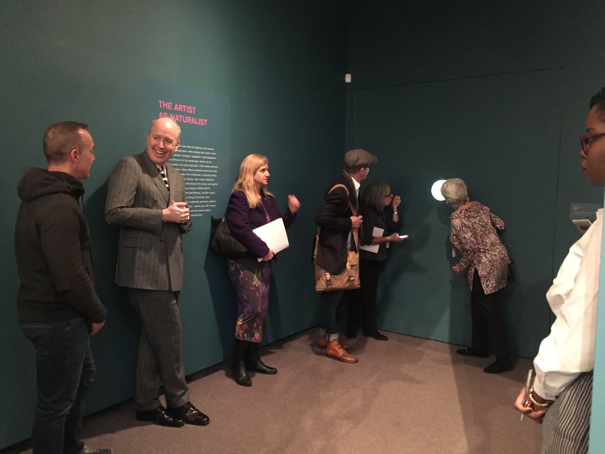 HudsonRivMuseum's tweet photo. At the #presspreview for #HRMNeoVictorians— a hallmark of the Neo-Victorian movement is an intense dedication to craft. In #PatrickJacobs piece “Spiral,” 2017 “every leaf and flower and twig and branch is built by hand.” @ArtsWestchester https://t.co/HAs2Nv72Qw