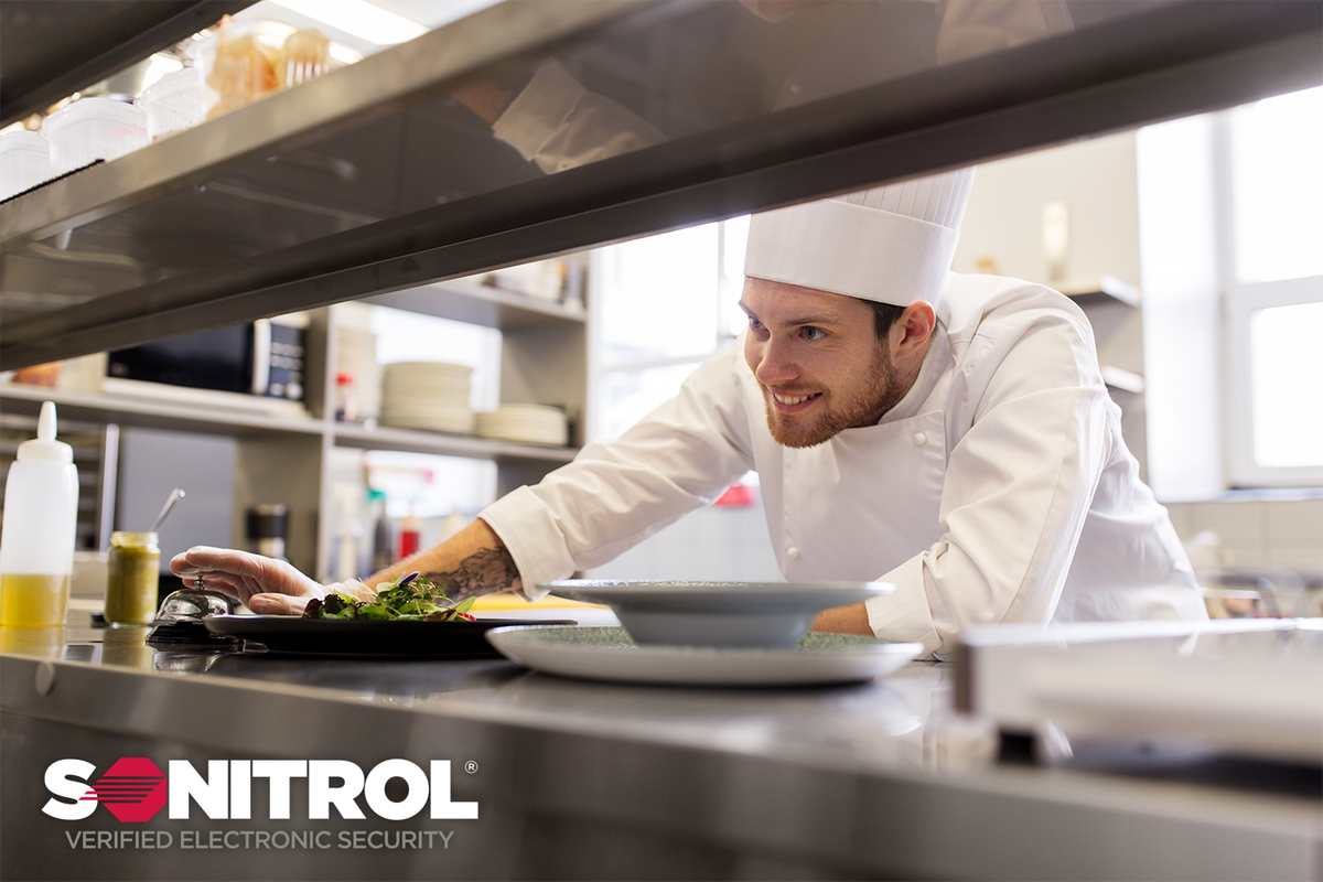 We are serving up a full menu of security options! We offer solutions that are perfect for all of the unique challenges restaurants face. #AlwaysOnTheJob