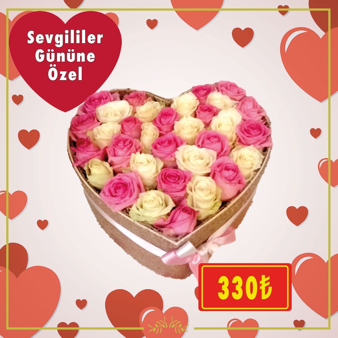 Sevgililer Gününe Özel, Kutuda Pembe Güller Sadece 330 TL... sabuncakis1874.com.tr üzerinden vereceğiniz siparişlerde, 11 Şubat akşamına kadar ve Sadece İstanbul içi siparişlerinizde geçerlidir. #sabuncakis #sabuncakis1874  #istanbul #sevgililergünü #çiçek