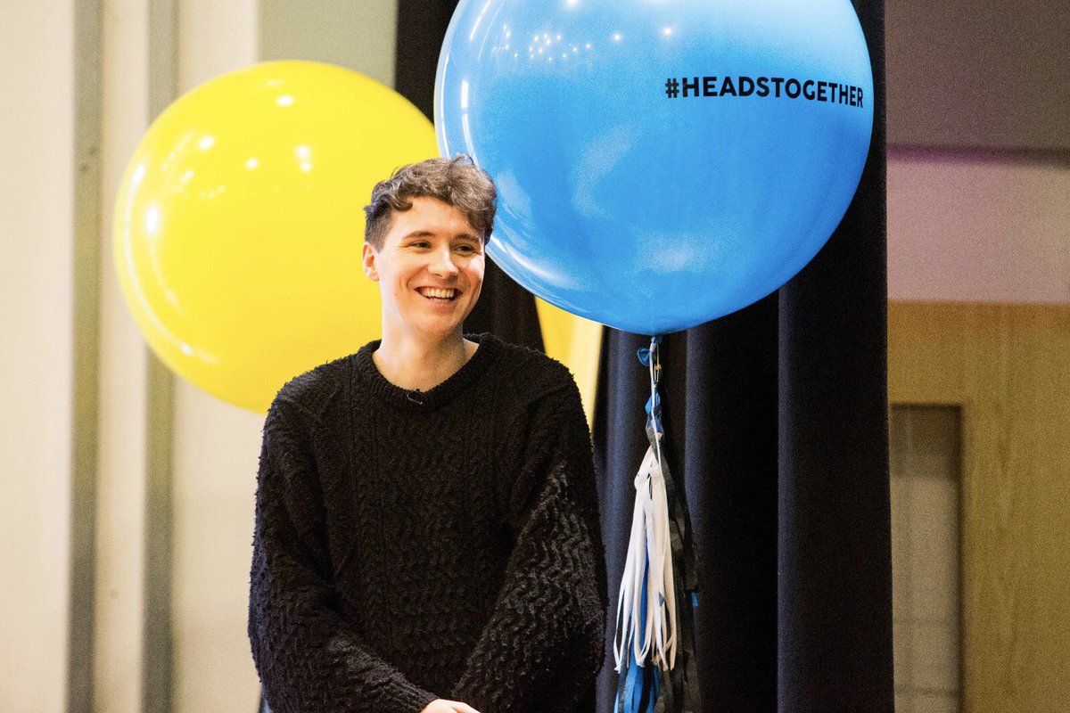 heads_together's tweet image. It was amazing to have @danielhowell hosting today’s assembly to get young people talking about the effects that cyberbullying can have on mental health.