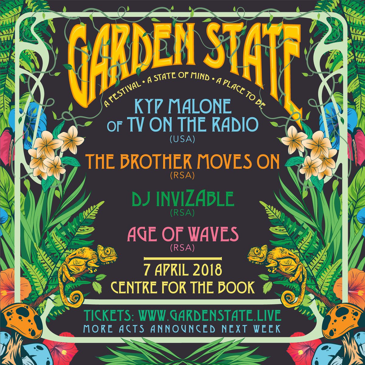 gardenstatelive's tweet image. First wave of acts to hit our stage is now live! What do you guys reckon, worth a boogie? Limited tickets at gardenstate.live