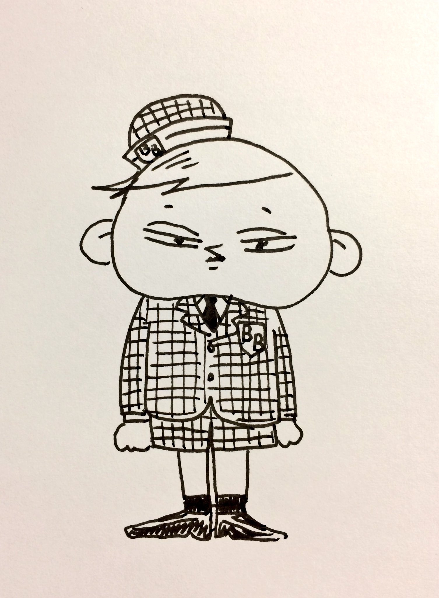 丸ノ内ごっこ 単行本2巻発売中 コレスケさんの通っていた私立ボンボン小学校 は制服が万 ノーブランドでこの値段の理由は 最高の素材 最高の造り だからです ブランドより質 肩書きより本質 それが私立ボンボン小学校の服を通じての教えなので