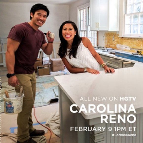 We're watching #HGTV's new Carolina-based pilot #CarolinaReno this Friday at 1p.m. (EST) Watch and tweet with us!  bit.ly/2BfkVJQ