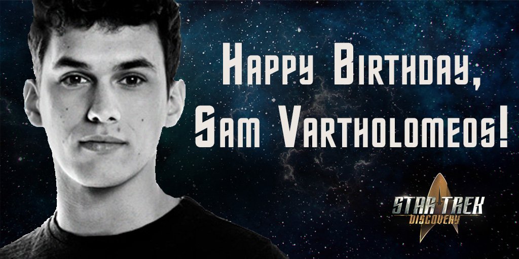 StarTrek's tweet image. Join us in wishing #HappyBirthday to #StarTrekDiscovery's @SamVartholomeos. What was your favorite Ensign Connor moment?