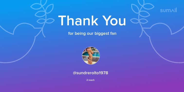dlay1957's tweet photo. Our biggest fans this week: @sundrerolto1978. Thank you! via https://t.co/u9kLTEqJSY https://t.co/9HXjNkWPXA