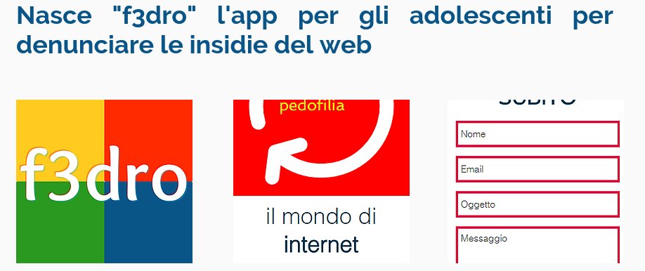 aicostorg's tweet photo. L'Avv. Giuseppe Missimi già coordinatore della piattaforma https://t.co/hw6z5cx6Do per la tutela dei consumatori dei servizi telematici, rende noto che con un Pool di Avvocati e Psicologi è stata realizzata l'Applicazione per android "fedro". https://t.co/J9LFS447U1 https://t.co/F689v49TSg