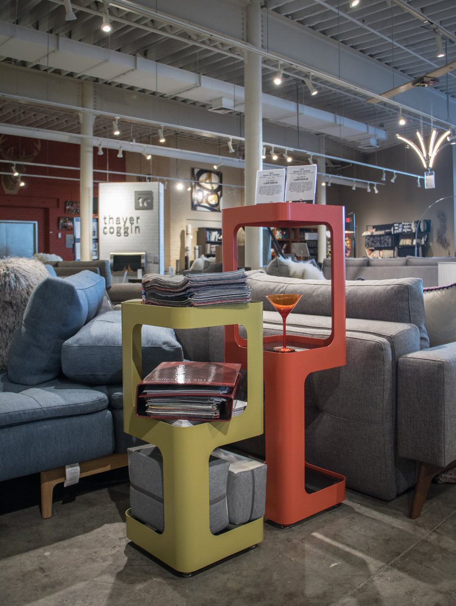 LaDIFF's tweet image. You'll be hard pressed to find a more functional, well-designed side/pedestal table than the Uptown from E-Mod - available in a wide variety of metal colors. #emod #pedestal