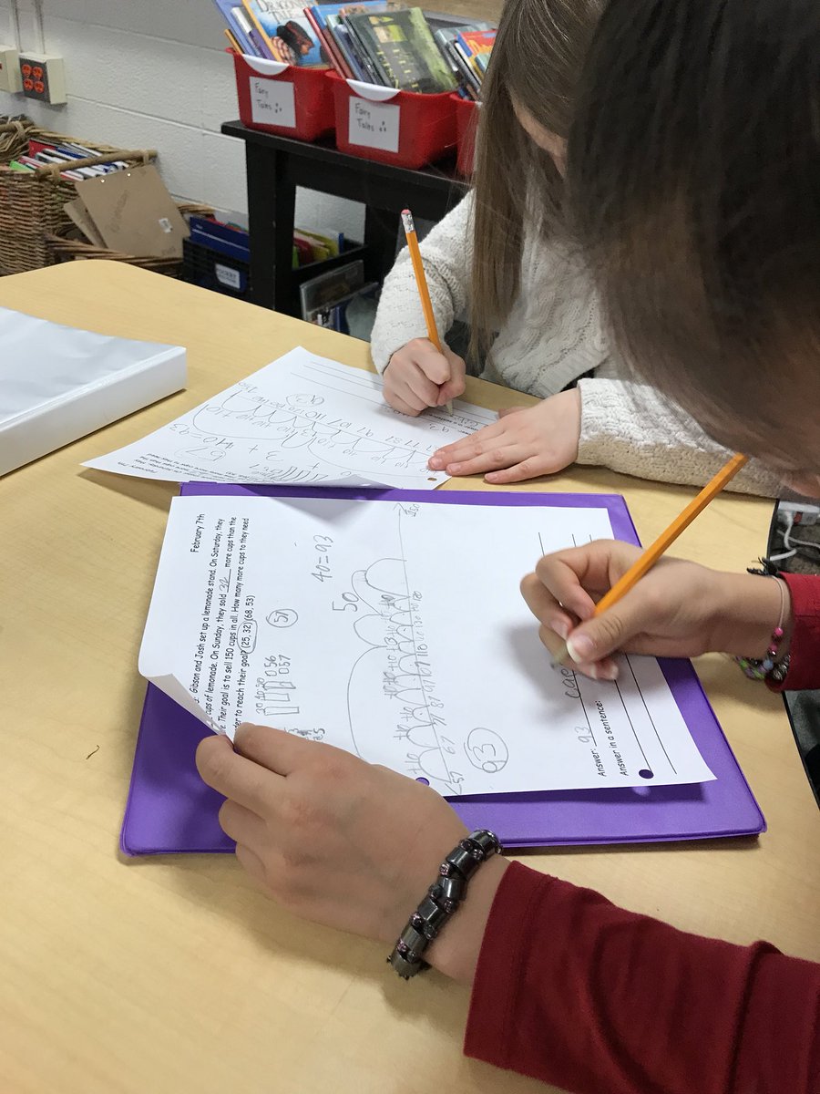 MissBcrader's tweet photo. Very fun first day of practicum yesterday in Mr. Henderson’s second grade classroom! Readers theater practice, problem solving, and fairytale writing! #BUCOEImpact https://t.co/jLUW1zvwzQ