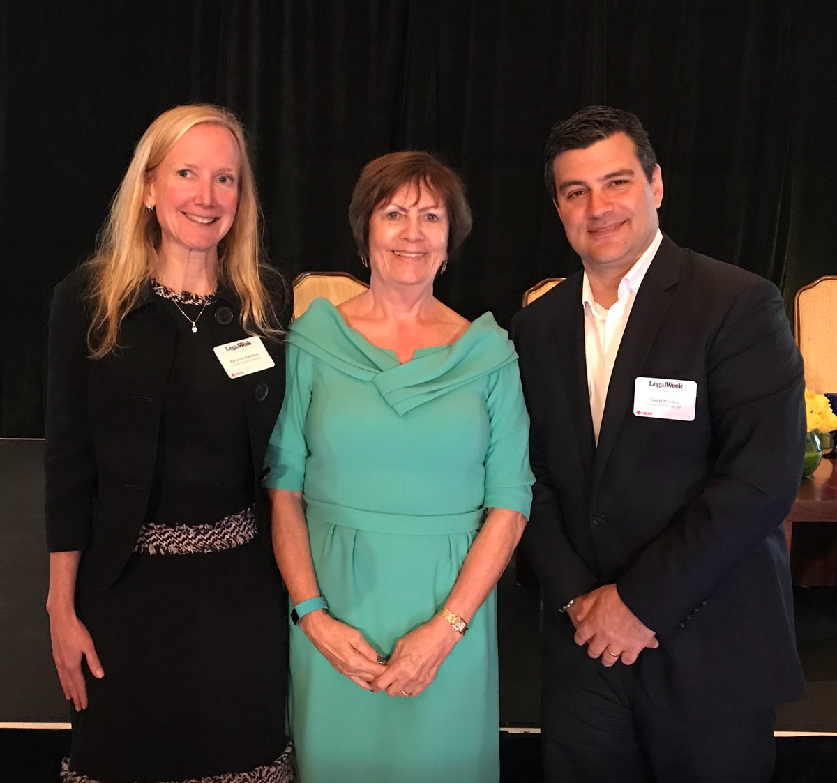 lynesha_bda's tweet photo. Excellent Panel @LegalWeek #PrivateClientForum. Craig MacIntyre @ConyersDill 🇧🇲 Shan Warnock Smith QC @5sblaw and Kathryn von Matthiessen  @investBermuda https://t.co/wJNpdeFIex
