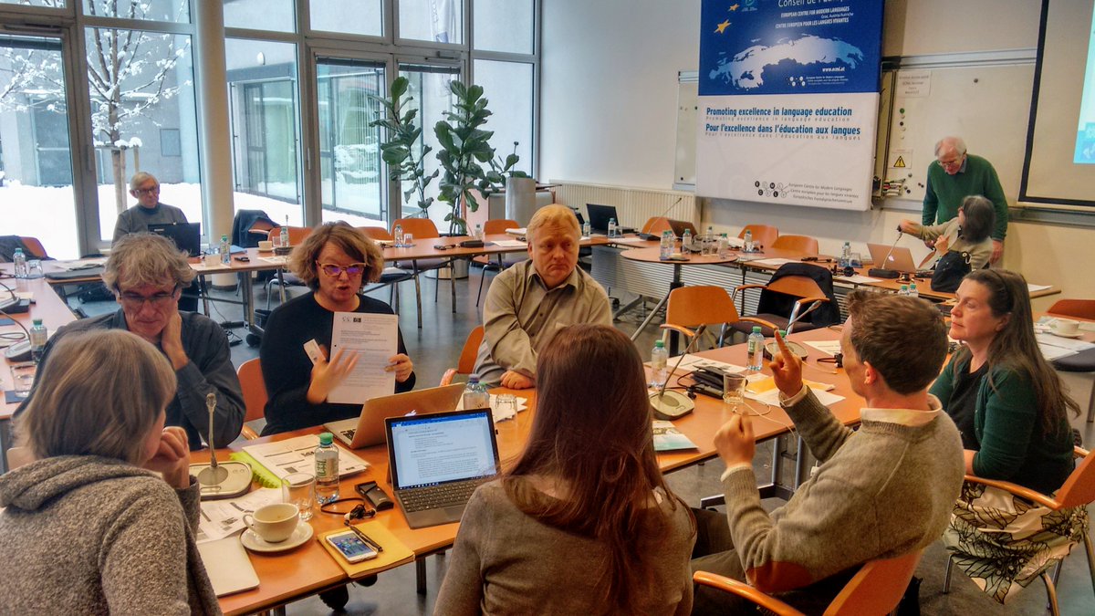 CoE_Education's tweet photo. Very fruitful meeting with the ECML coordinators and programme consultants on 6-7 Feb. A very valuable exchange! Thank you :-) https://t.co/NFiBzHMuJu