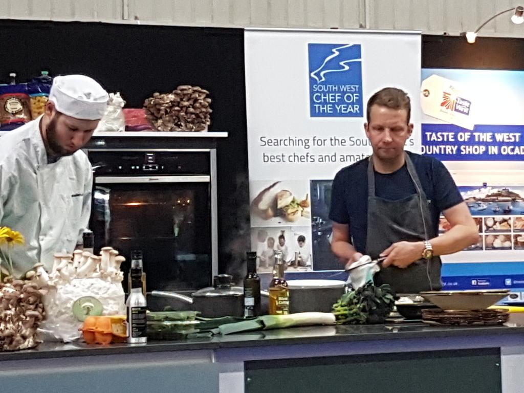 South West Professional Chef 2010 <a href="/matthewdowning7/">Matthew Downing</a> takes to the stage <a href="/SourceFoodDrink/">The Source trade show</a>