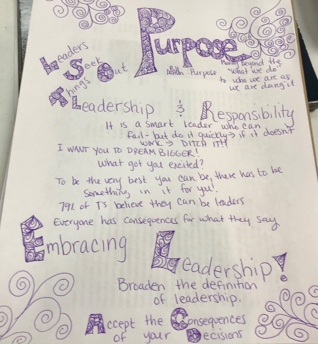 MrsVeeScience's tweet image. @DrRussQ learning about purpose with you! Learn and doodle 😁 #cobbscience #ctla