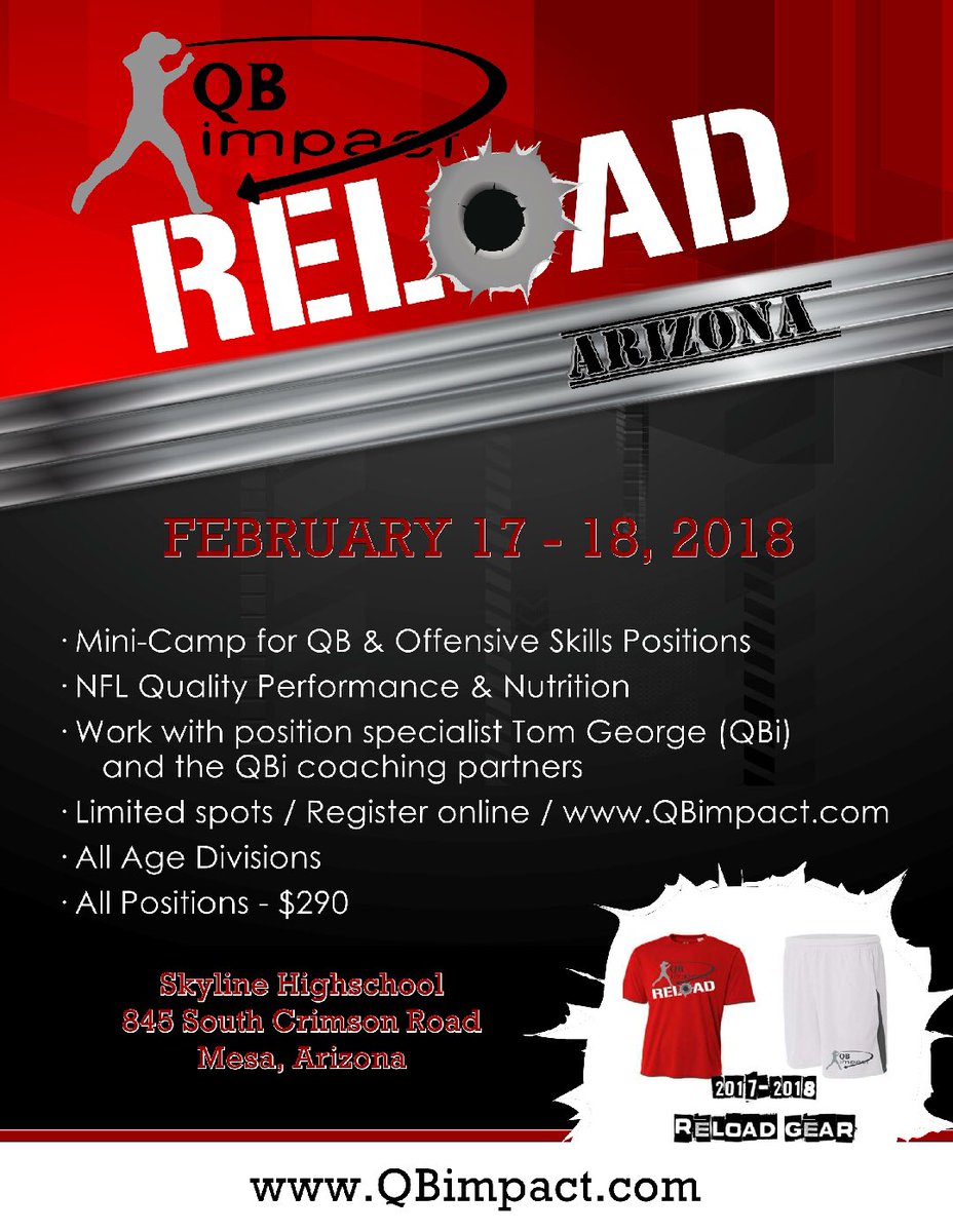 CoachGeorge5's tweet photo. 2019 #NMprep WR/CB @ju1cedup7 registered and ready to compete at RELOAD Camp - Arizona. Representing for New Mexico, excited to see him get to work w/ Skill Coaches @Carl__Thomas__ and @coreyralexander
#DevelopmentOverHype #QBi
@Coach_Brown12 @castle_michael https://t.co/Ijy7y5vtk8