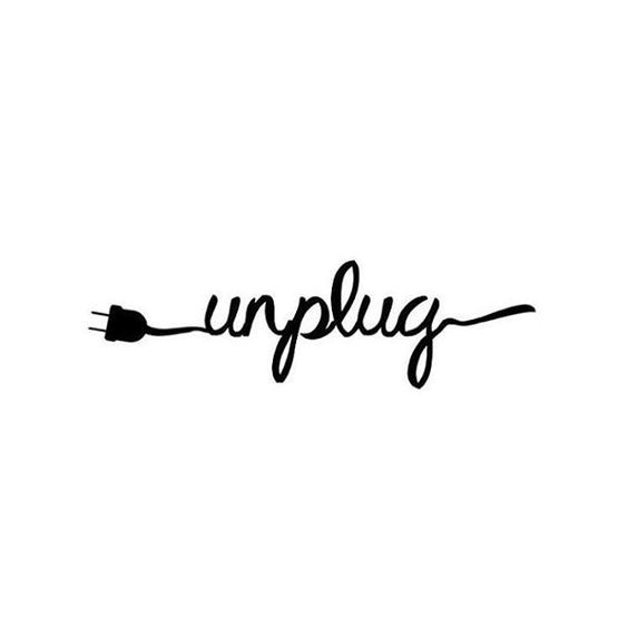 aqua_shell's tweet photo. Unplug! https://t.co/vffxiTLt8Y