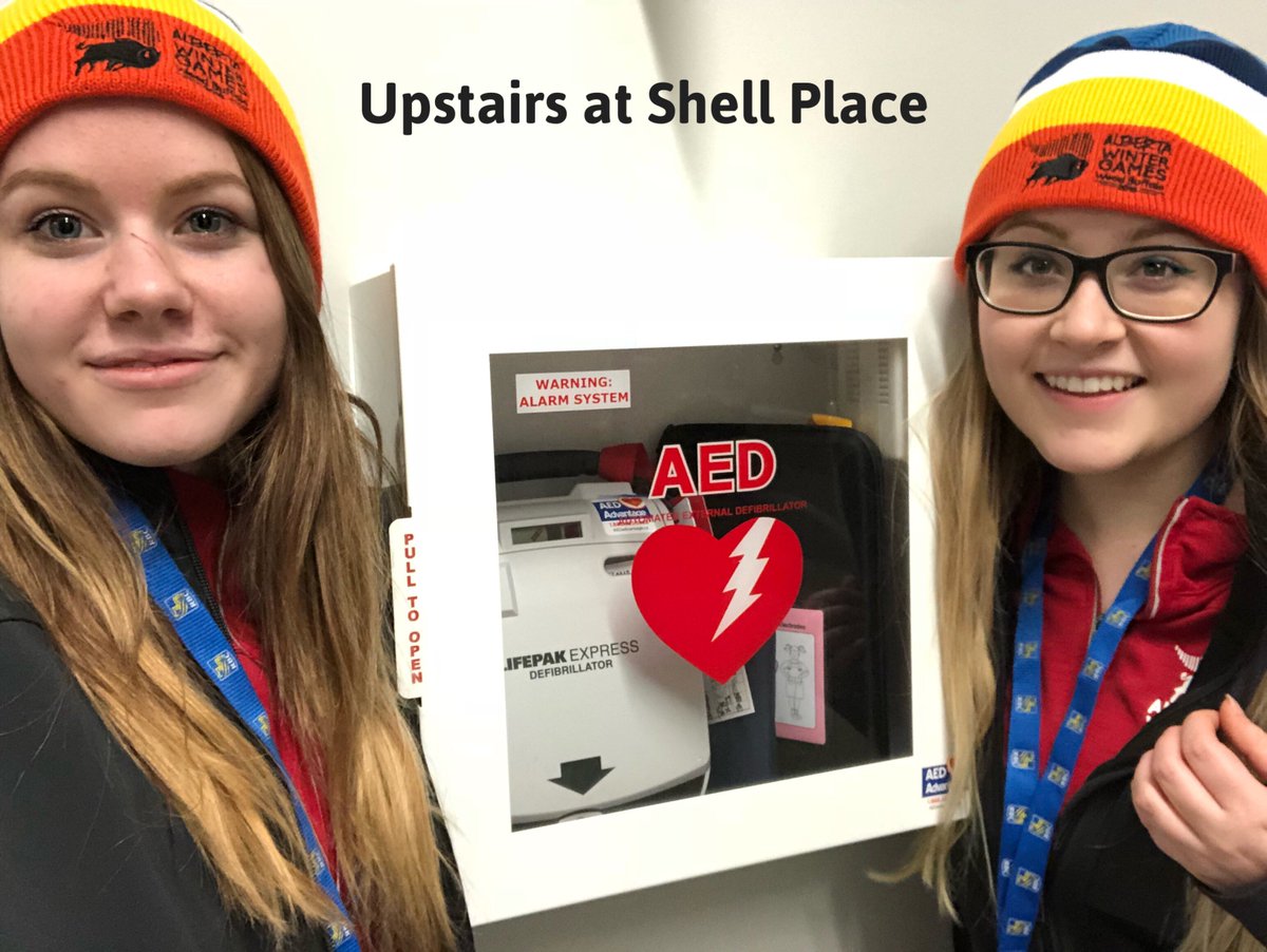 AuroraTCorp's tweet photo. We found two AEDs at @shellplace - this one was upstairs! #heartmonth #ymmaeds #ymmfirstaid #auroratraining don’t forget to send us a photo if you’d like your business AED to be posted! https://t.co/FX0QdgKz1v