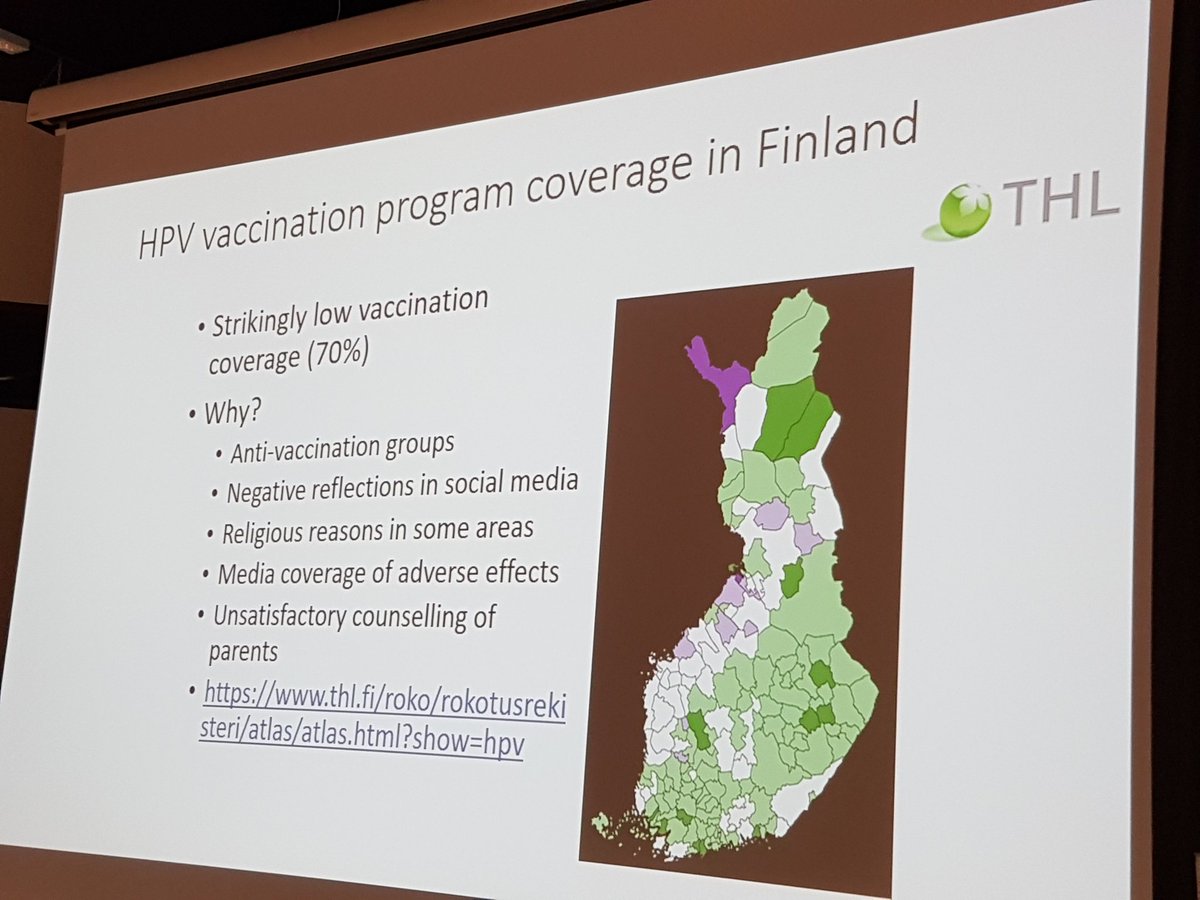HPV-rokotuskattavuus on Suomessa 70 prosenttia. Lisä ei olisi pahitteeksi! #HPV #pekkanieminen #syöpäkuriin