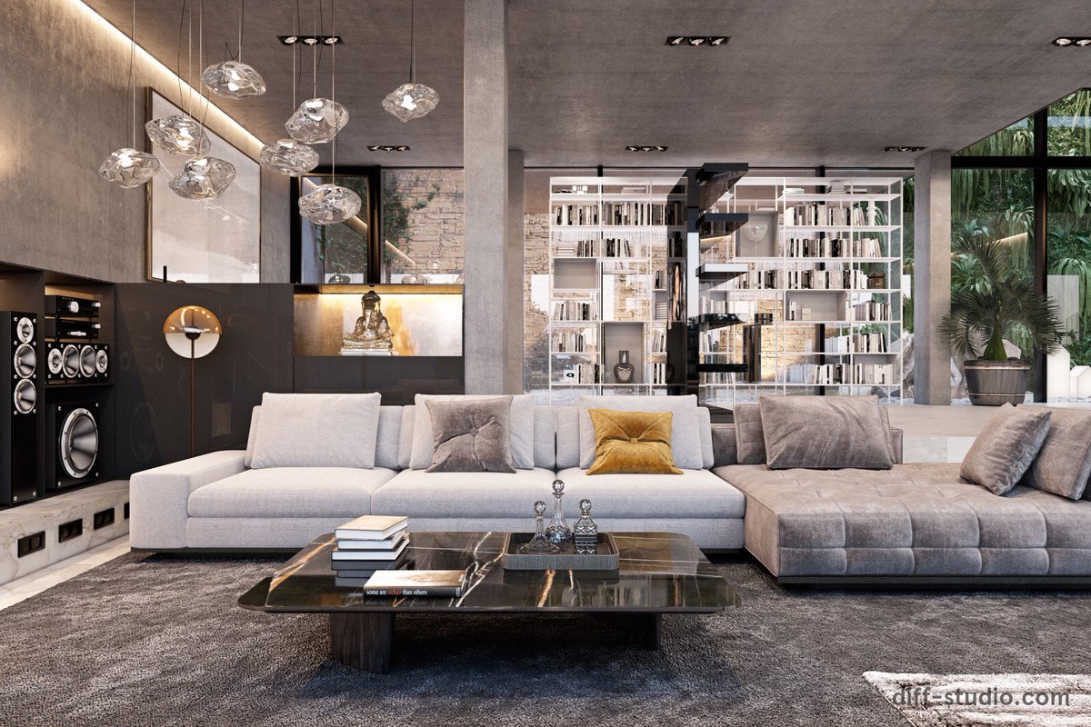 Diff_Studio's tweet photo. #diff #diffstudio #diffdesign #interiordesign #architecture #space #apartment #living #dining #kitchen #marble #gold #concrete #minotti #czechrepublik https://t.co/c2IzXPRk2k