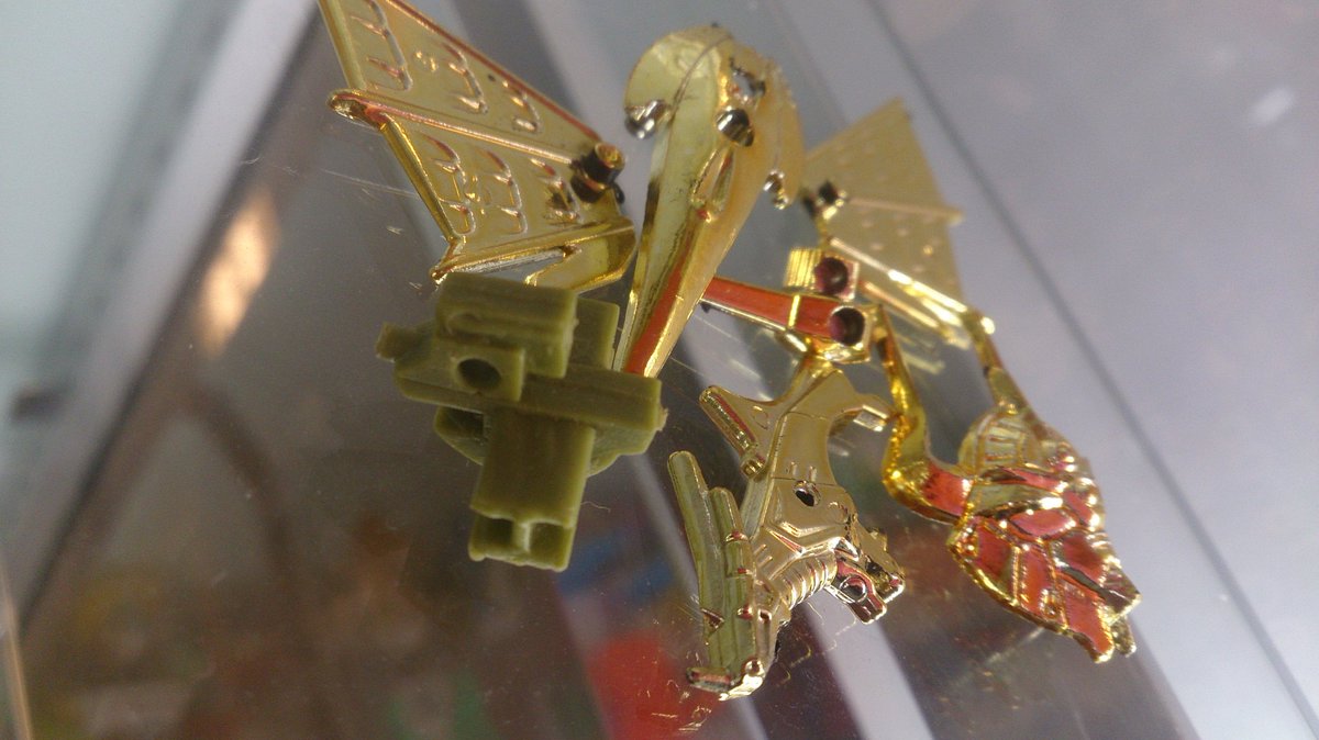 ガン消しガンマドラゴン赤と肌成型のダブルドラゴンが降臨♪ウイング