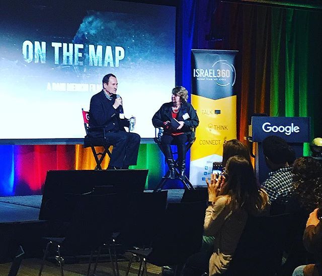 CJPBoston's tweet photo. The one and only Tal Brody at last night’s screening of On the Map from @israel360org! #TalBrody #cjpyoungadults https://t.co/1PLNIvo0o4 https://t.co/tCBiT70dmE
