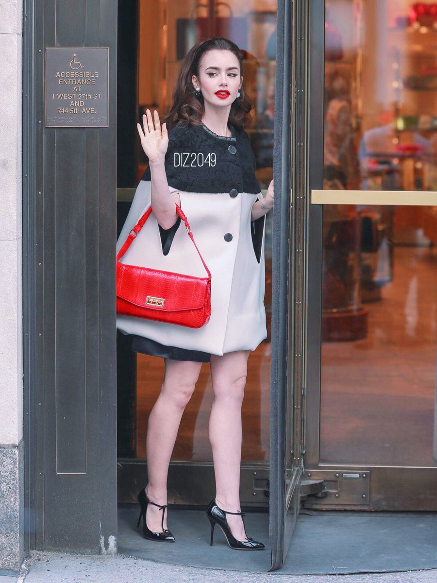 このリリーコリンズ 可愛すぎる