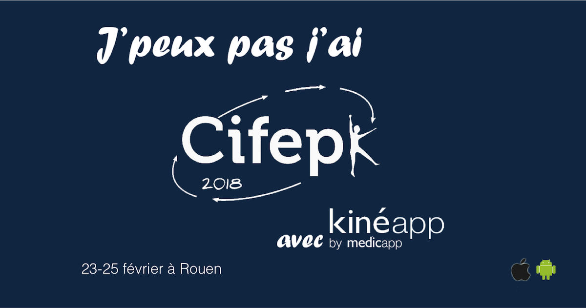 medicappconnect's tweet photo. @medicappconnect et l'#EBP Evidence based practice, comment ça se passe chez nous? Retrouvez nous @CIFEPK 23-24/02 à Rouen. #kiné https://t.co/HGCfrAtA8w https://t.co/zG3KWzOXKv