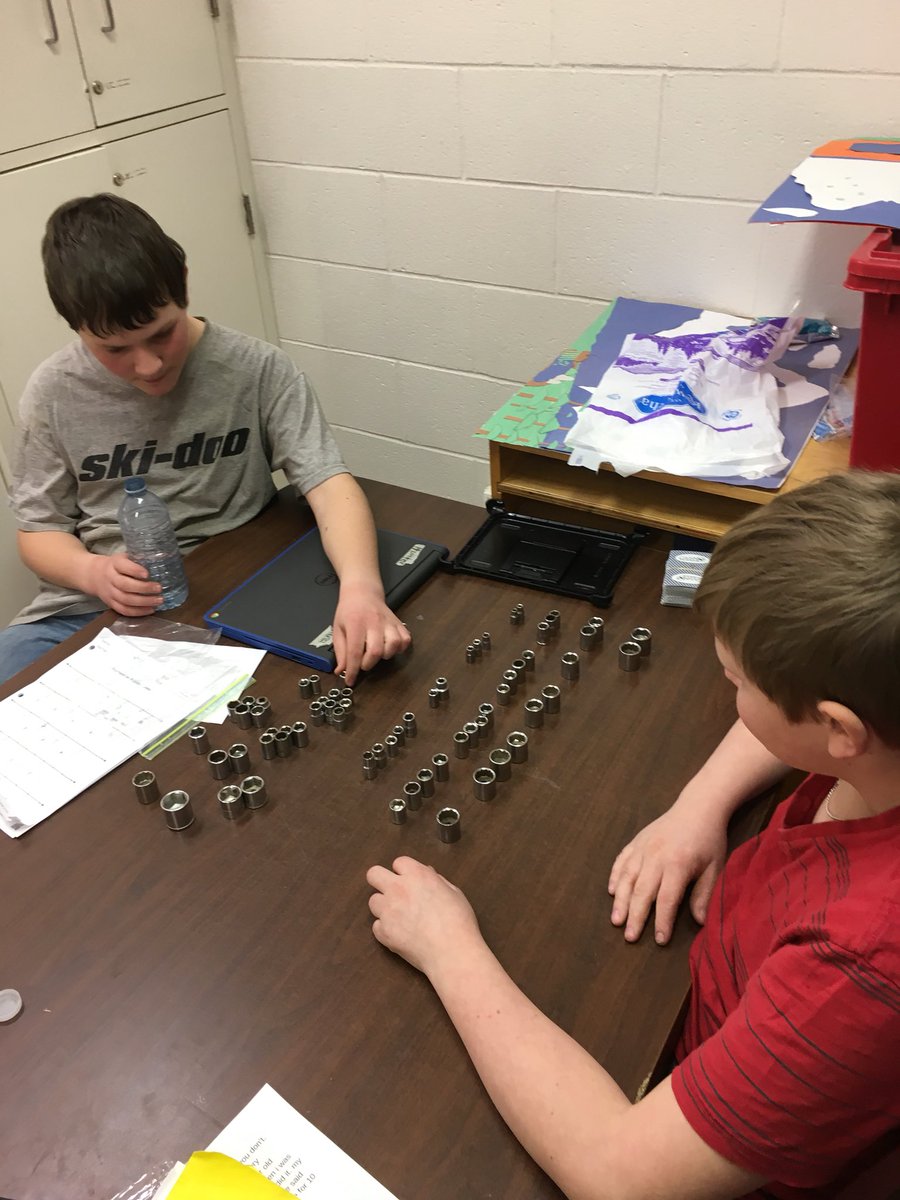 Connor and Keevan using sockets to order fractions!@RidgewoodPS <a href="/AndreaMcCabe2/">Andrea [McCabe]O’Leary</a>