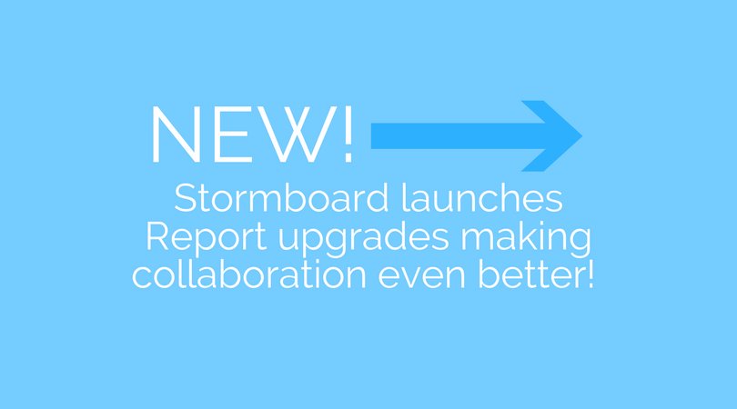 Turing your digital whiteboard into usable data just got WAY easier! Stormboard announces major report upgrades (+a brand new report!!) blog.stormboard.com/2018/02/report… #meetings #Collaboration