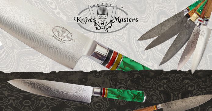 Top-quality Handcrafted Damascus Knives for your kitchen - KnivesMasters on Indiegogo! buff.ly/2EcqyXN #kitchen #tools #knife #home #chef