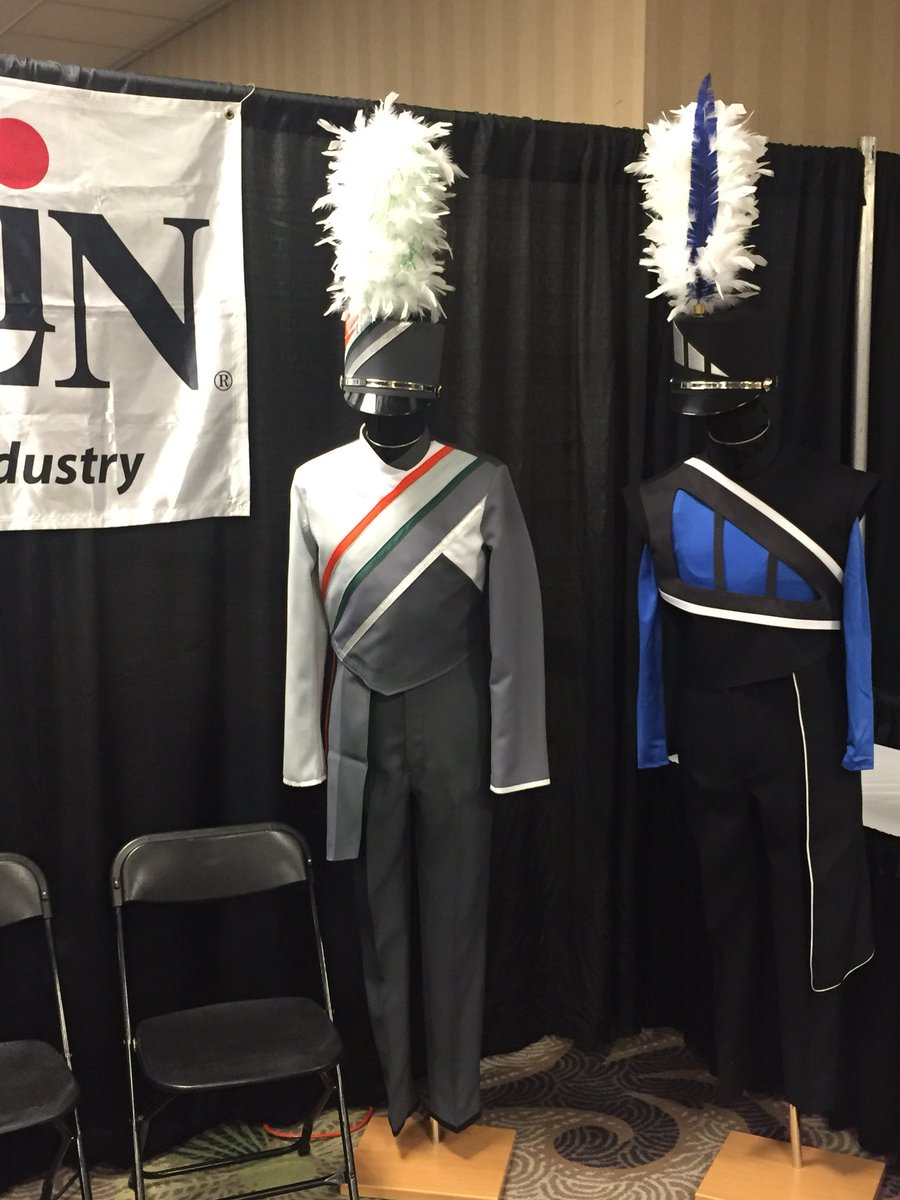 Check out this awesome band uniform on display in the DeMoulin Booth at KMEA. Great company, great customer service. It was SO easy completing this process with them.