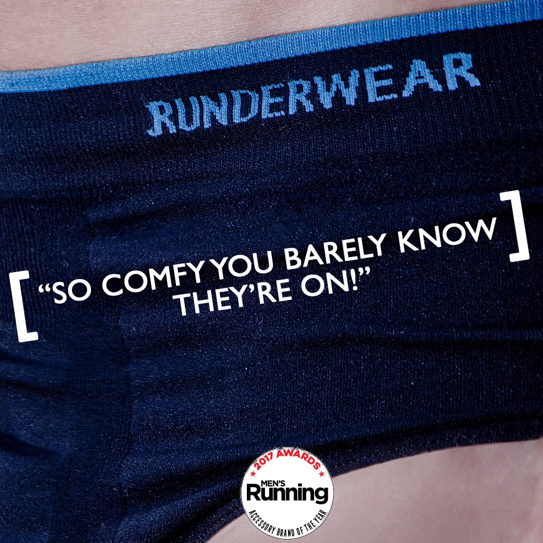 runderwear's tweet image. A recent customer’s words, not ours! #DontRunCommando