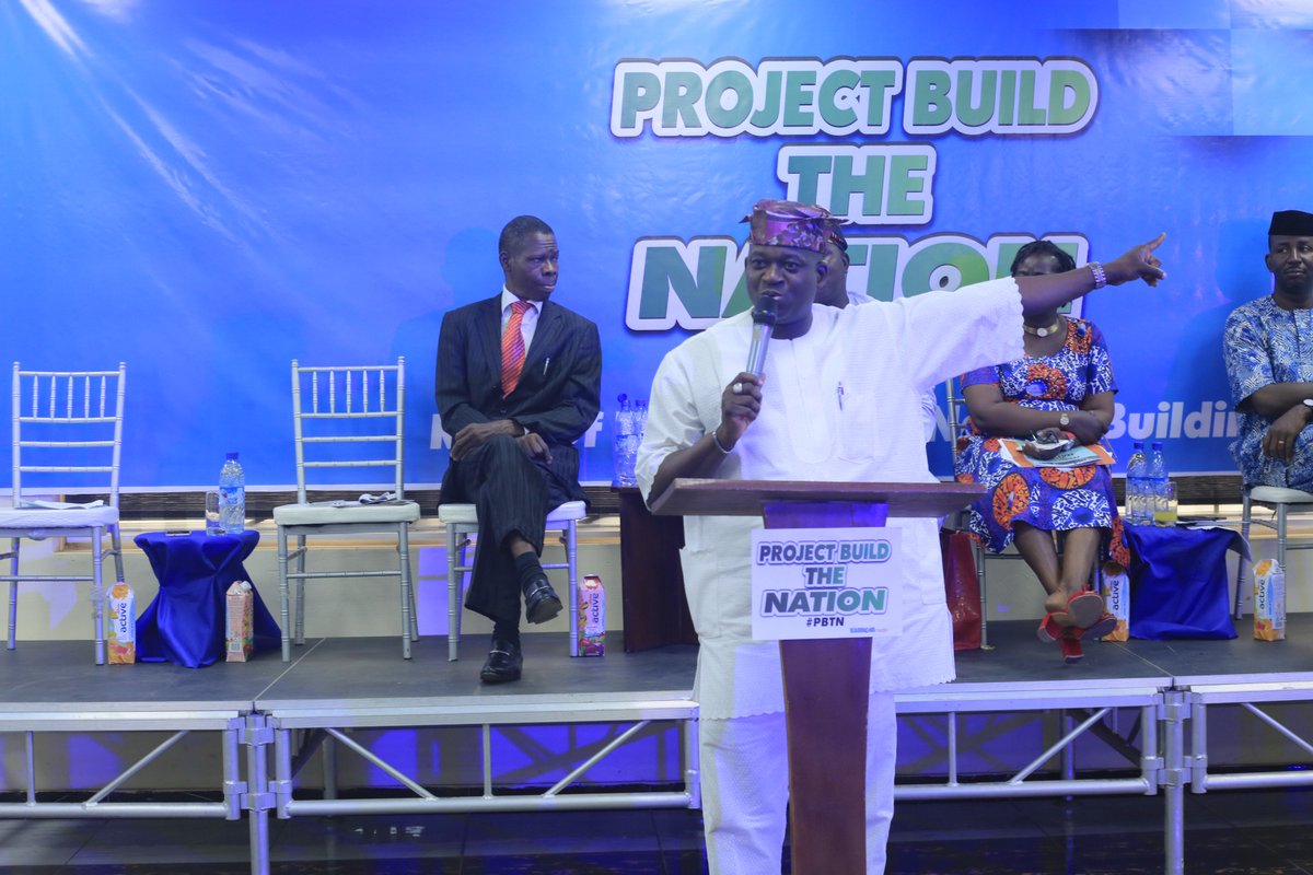 pbtnnigeria's tweet photo. Guest Speaker SP Muyiwa Adejobi discussing Role of Media in Nation Building at Project Building The Nation Seminar.
#PBN
#Kashogimedia https://t.co/k51wBtW8mE