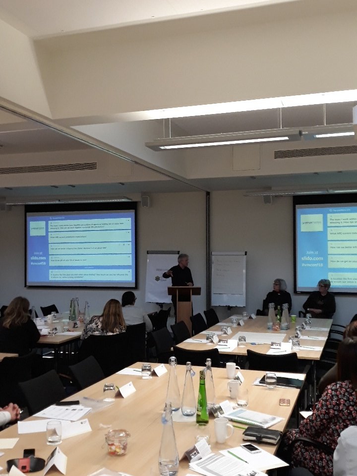 academicvenues's tweet photo. Great panel discussion with @TrinityConf @Cloud9em @CapTravelEvents #vmconf18 https://t.co/bVGpdHrGpc