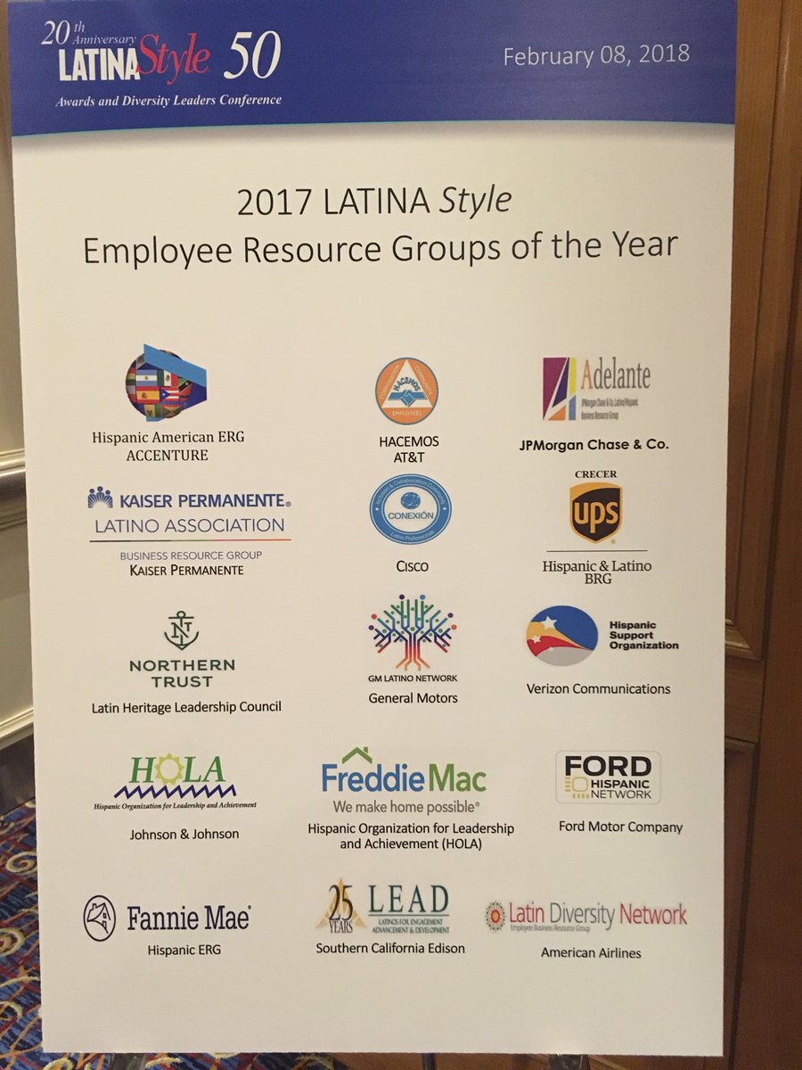 EVM4ALL's tweet photo. Oh! And did I mention HACEMOS is also being recognized as one of the Top 15 Employee Resource Groups of the Year at LATINAStyle 50! We own this! @HACEMOSatATT #ATTDiversity #LifeAtATT #LS502018 https://t.co/NpTM92GNyi