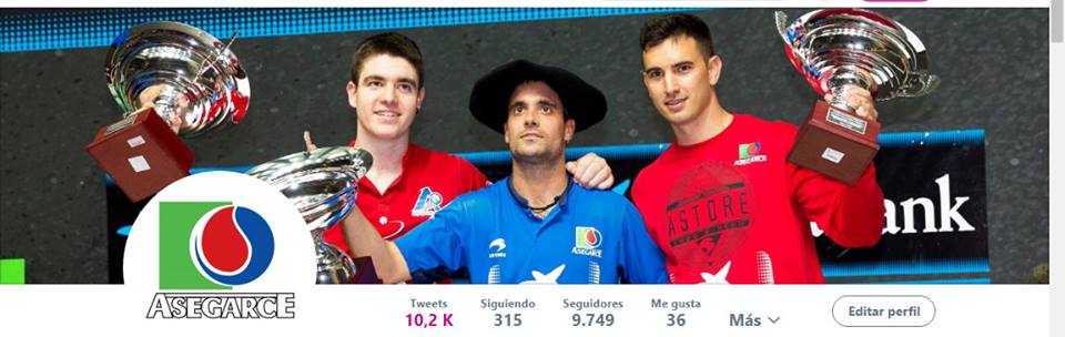 Jarraitzaile euskaldun ugari gaztelerazko profilean sartuta dagoela ikusita, kontu elebidun batean jardutzea praktikoagoa delakoan gaude . #asegarcepilota_kontuelebiduna