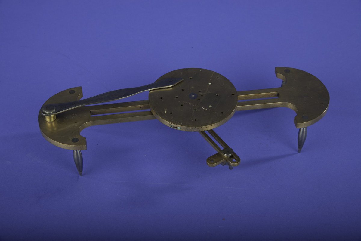 amhistorymuseum's tweet image. Today in 1859: This oval-drawing instrument is patented: ow.ly/XwqU0 #MathHistory