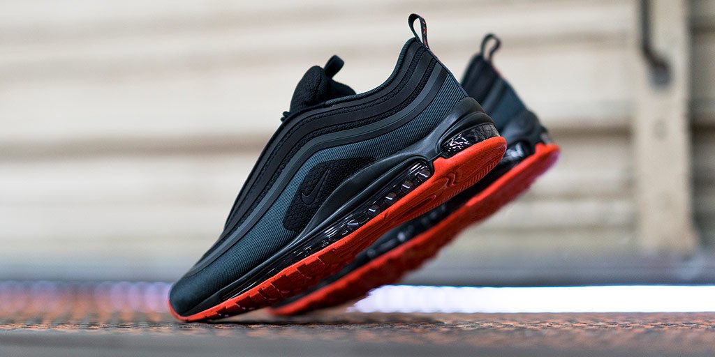 air max 97 ultra 17 black white habanero red